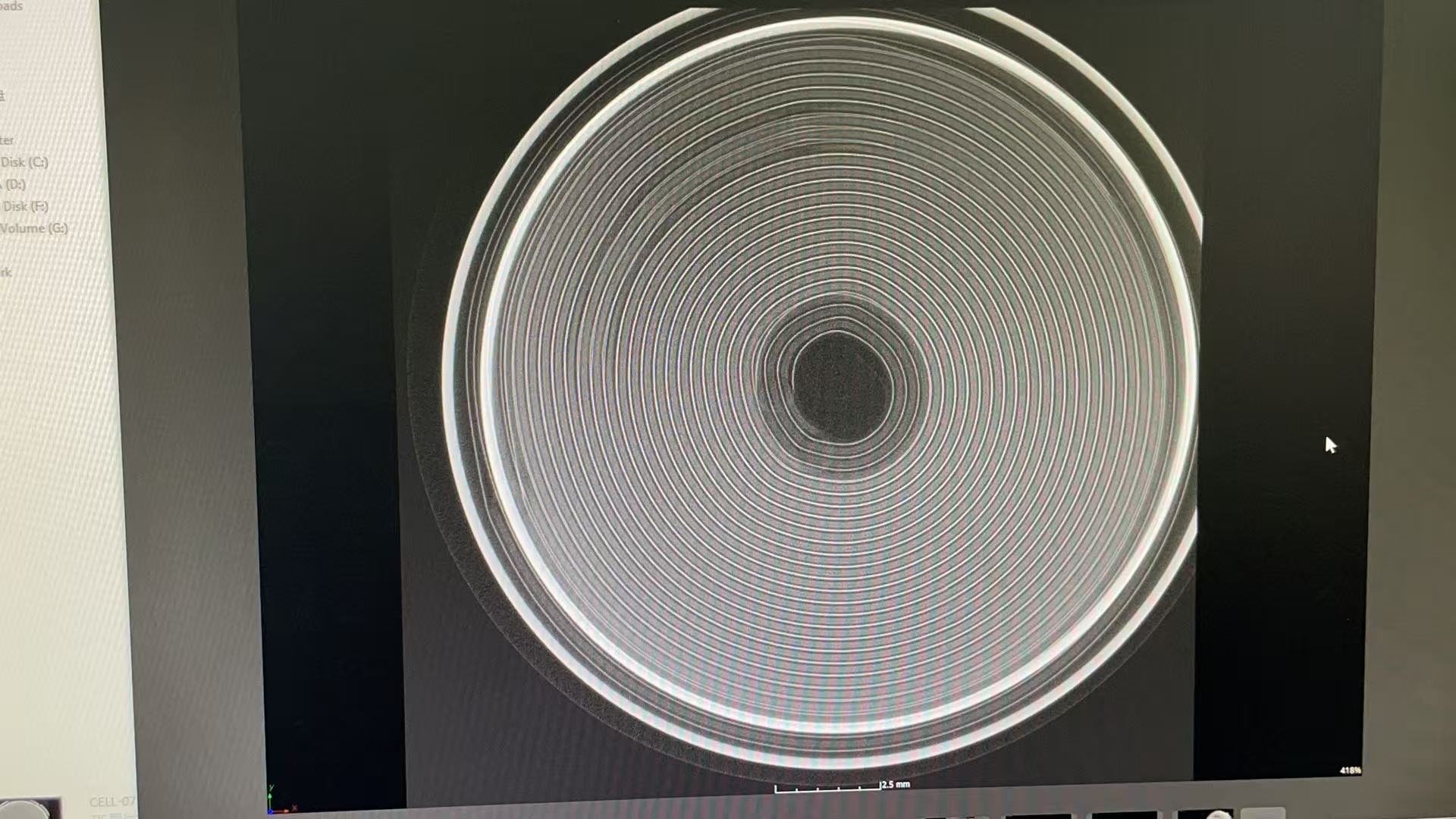 锂电池工业CT扫描图