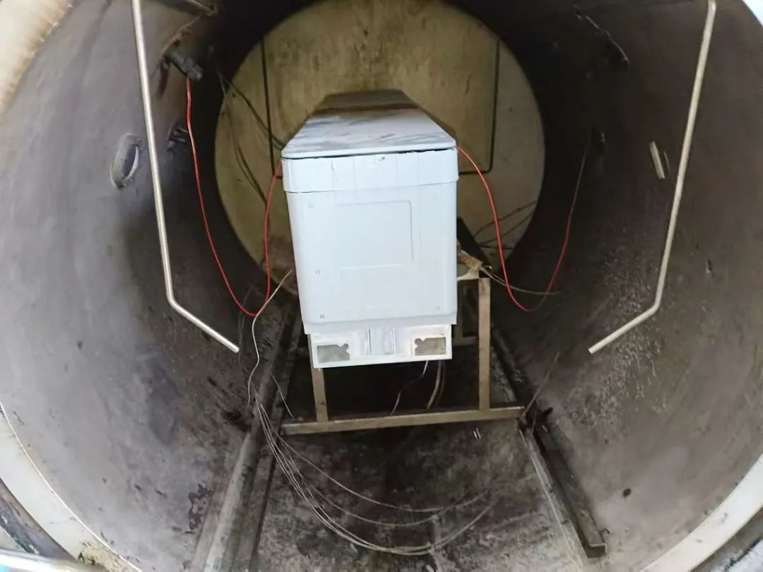 3800Ah电池绝热温升实验后的#01电池